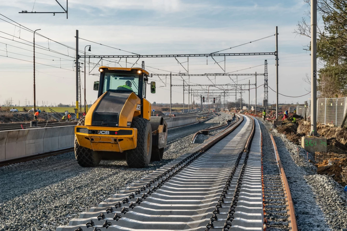 Modernizace trati Čelákovice - Mstětice | Prosinec 2024